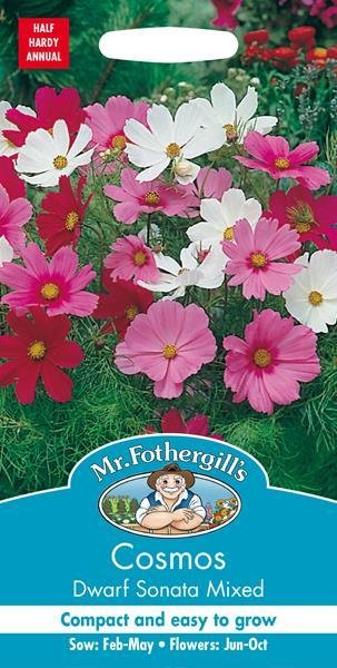 Cosmos Dwarf Sonata Mixed Seeds