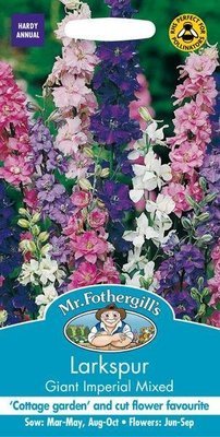 Larkspur Giant Imperial Mixed