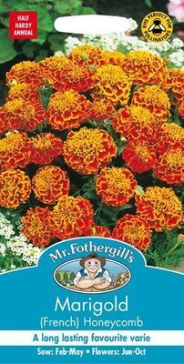 Marigold (French) Honeycomb Seeds