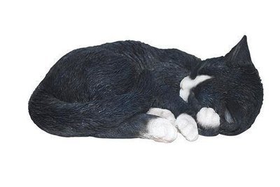 Real Life - Sleeping Cat Black/White
