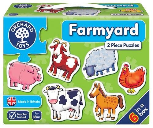 1st Jigsaw Puzzle - Farmyard