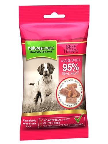 Natures Menu Beef Treats NMBFT