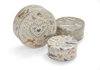 Cooksmart Woodland Set of 3 Round Cake Tins