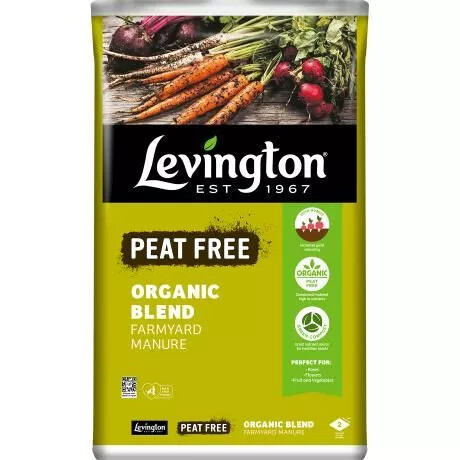 Levington Peat Free Organic Blend Farmyard Manure