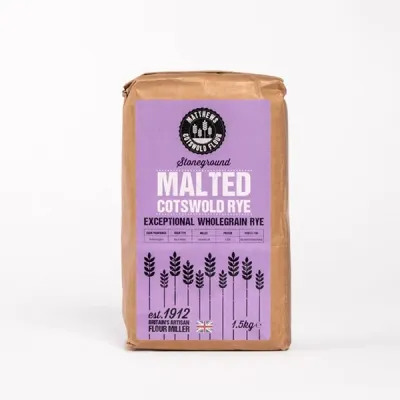 Malted Cotswold Rye Flour Malted Cotswold Rye Flour