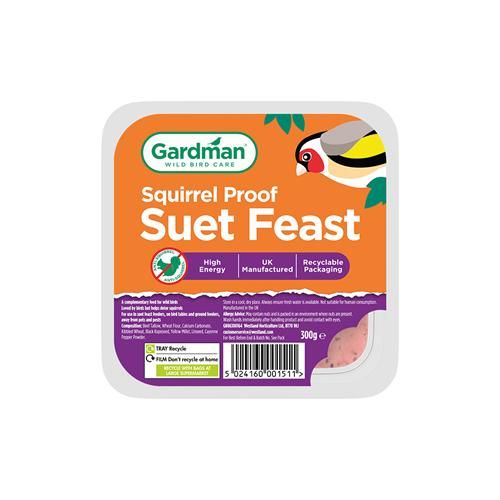Gardman Squirrel Proof Suet Feast