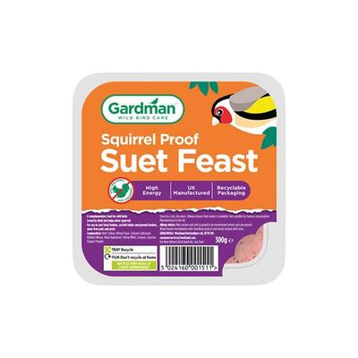 Gardman Squirrel Proof Suet Feast Gardman Squirrel Proof Suet Feast