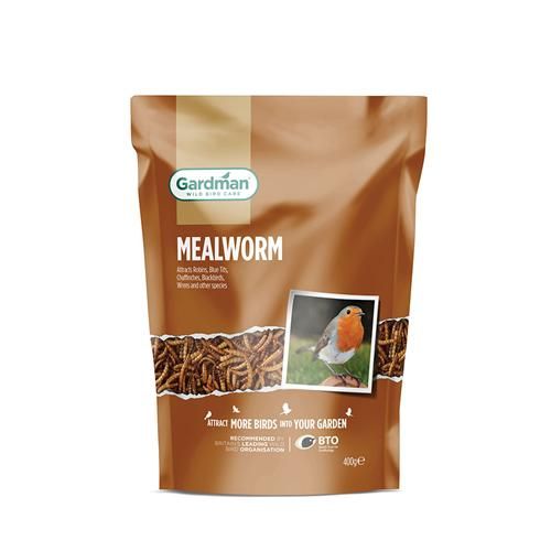 Gardman Mealworms 400g Gardman Mealworms 400g