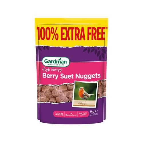Gardman Berry Suet Treats 500g + 100 Extra Free