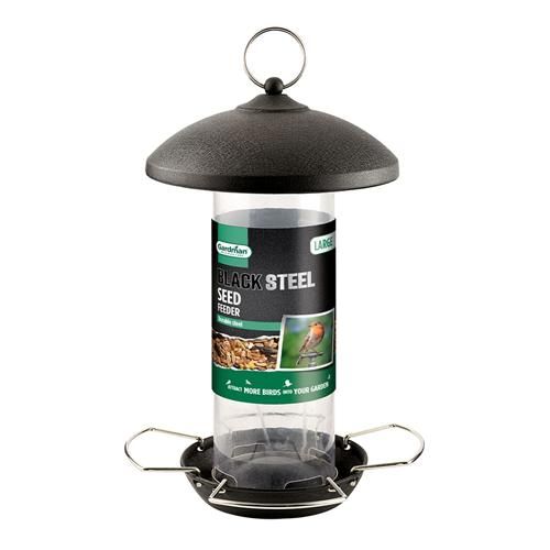 Gardman Black Steel Large Seed Feeder