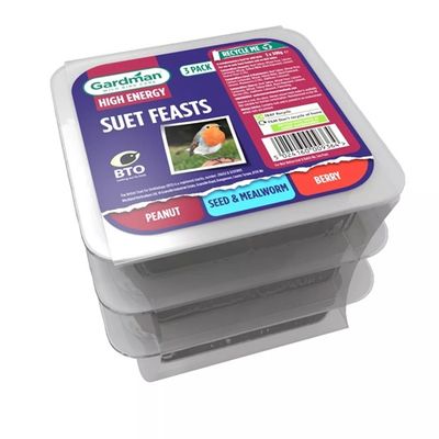 Gardman Suet Feasts 3 Pack