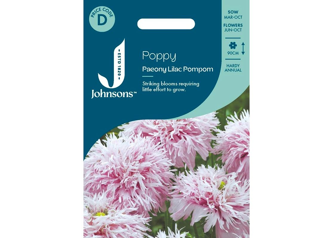 POPPY Paeony Lilac Pompom