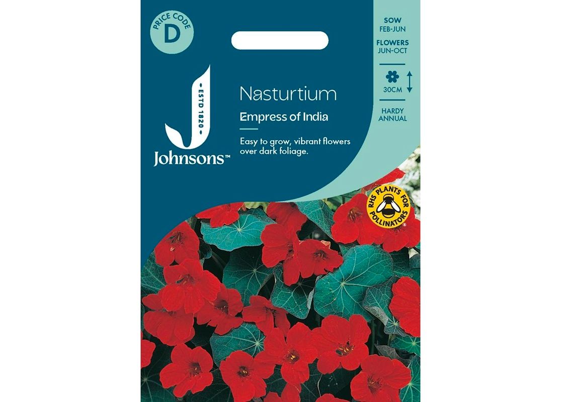 NASTURTIUM Empress of India NASTURTIUM Empress of India