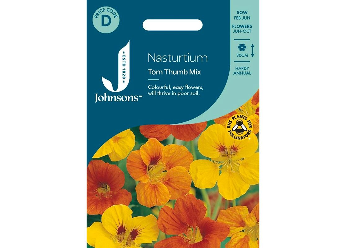NASTURTIUM Tom Thumb Mix