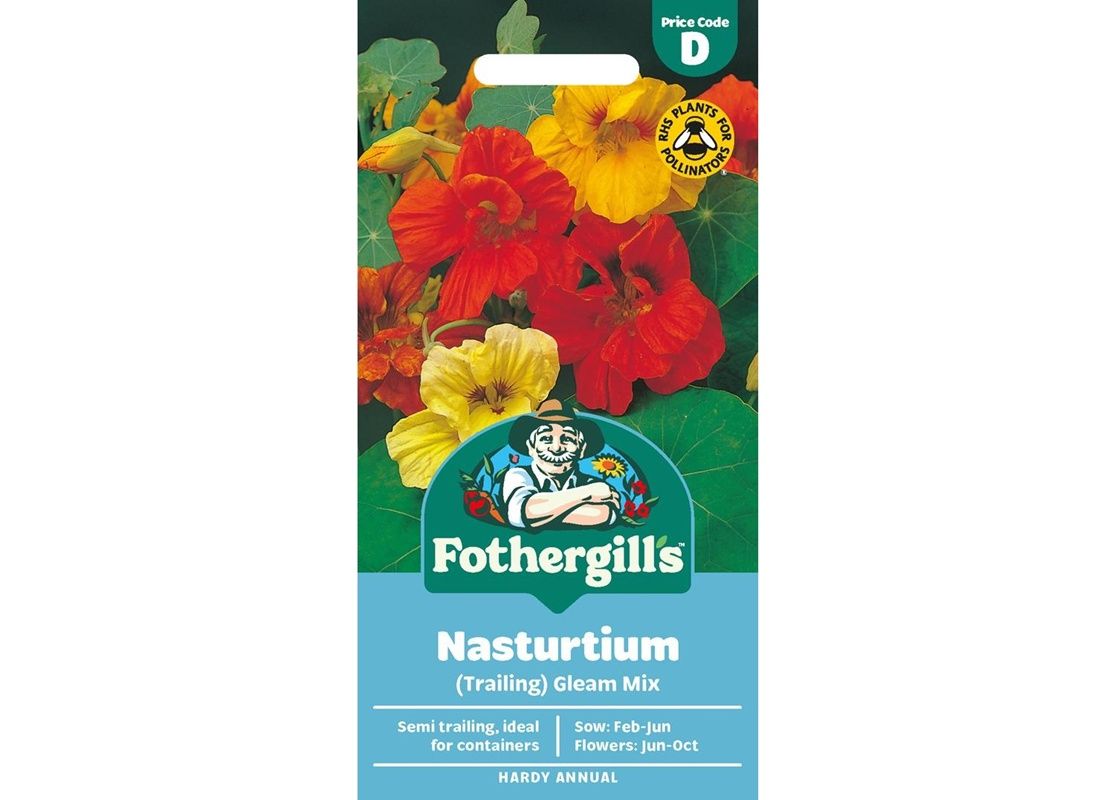 NASTURTIUM (Trailing) Gleam Mix