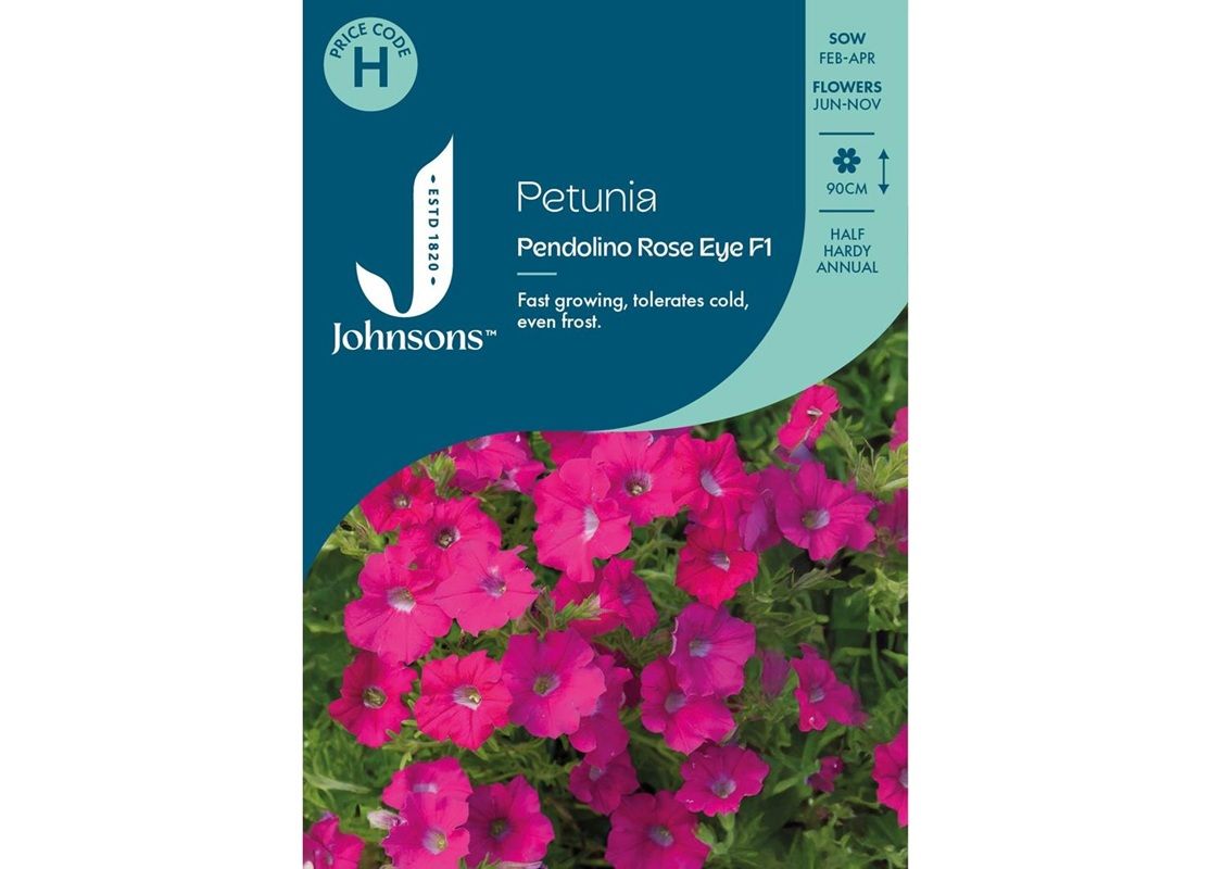 PETUNIA Pendolino Rose Eye F1