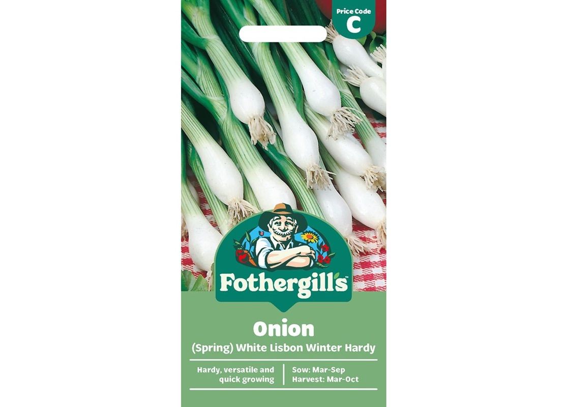 ONION (Spring) White Lisbon Winter Hardy