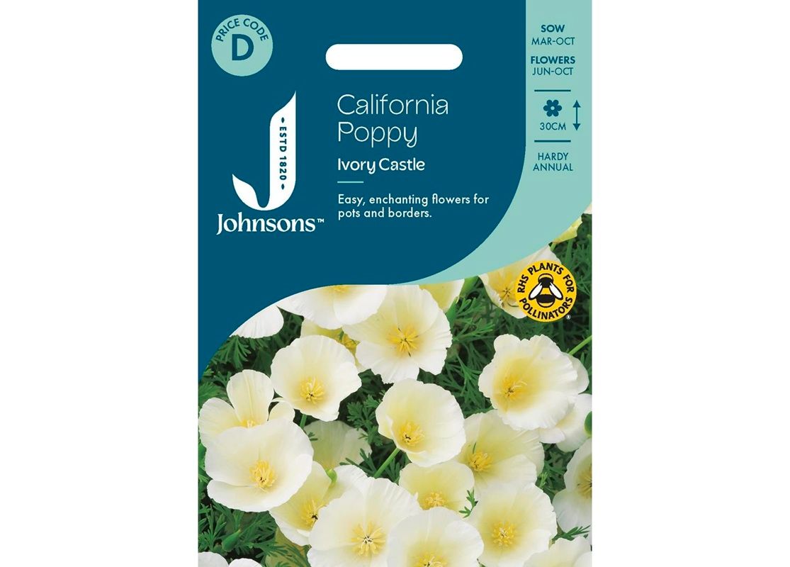 CALIFORNIA POPPY Ivory Castle