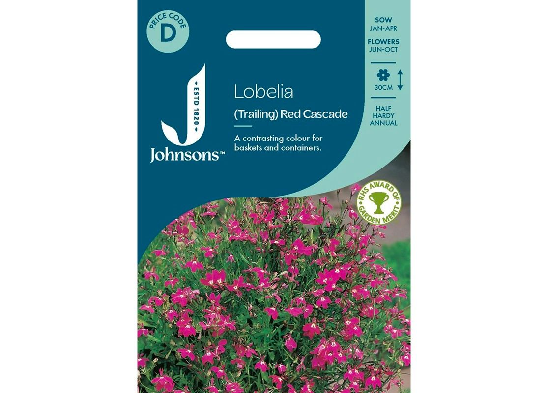 LOBELIA (Trailing) Red Cascade