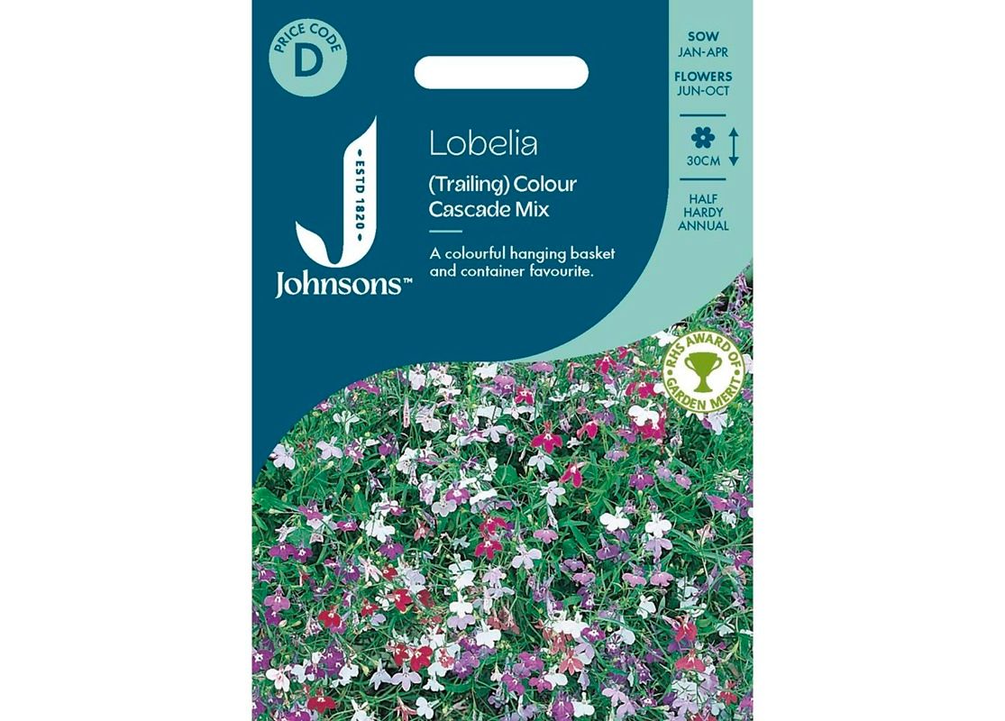 LOBELIA (Trailing) Colour Cascade Mix LOBELIA (Trailing) Colour Cascade Mix