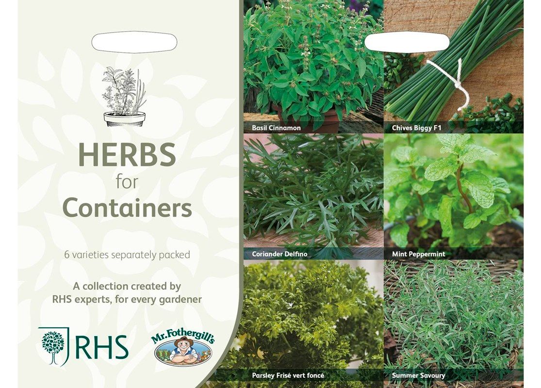 RHS Herbs for Containers Collection RHS Herbs for Containers Collection