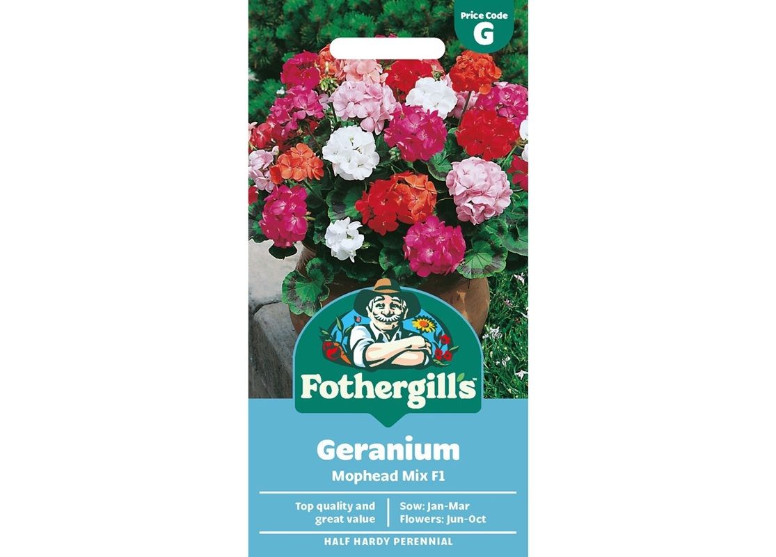 GERANIUM Mr F's Mophead Mix F1