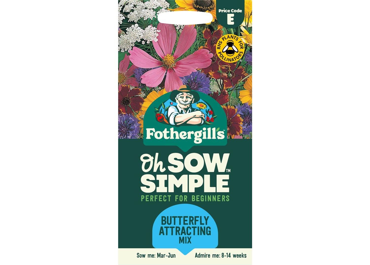 BUTTERFLY ATTRACTING Mixed Annuals