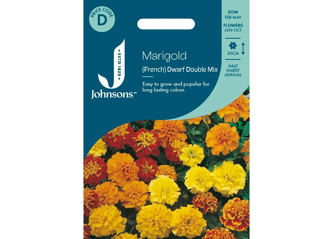 MARIGOLD (French) Dwarf Double Mix MARIGOLD (French) Dwarf Double Mix