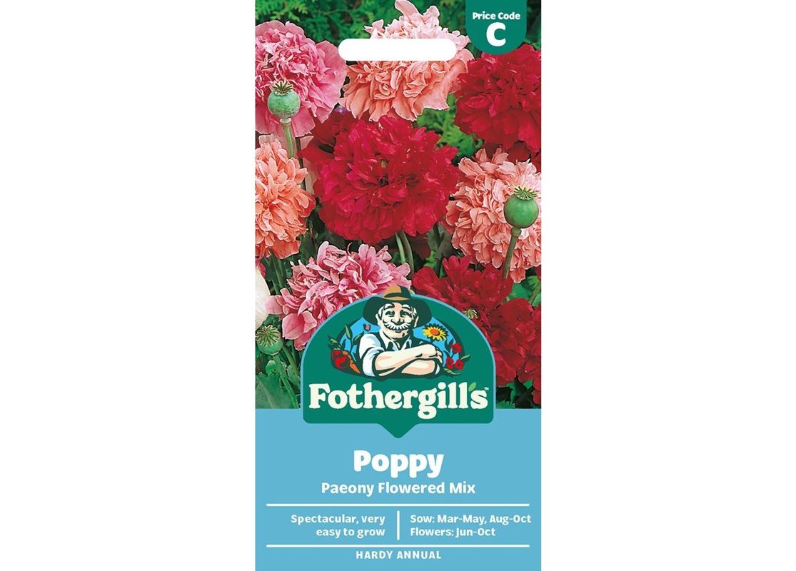 POPPY Paeony Flowered Mix