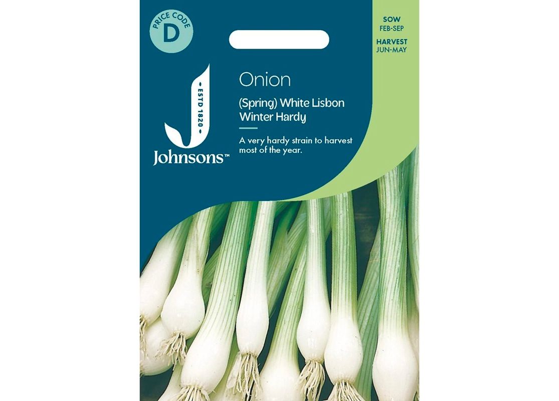 ONION (Spring) White Lisbon Winter Hardy