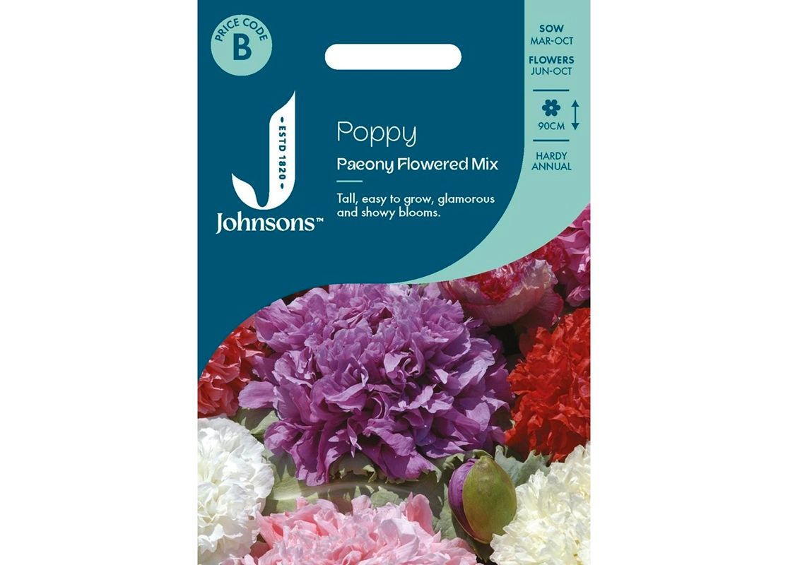 POPPY Paeony Flowered Mix