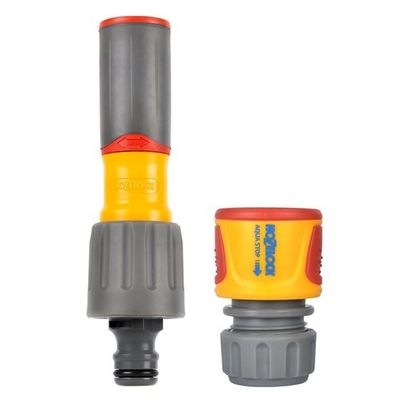 Hozelock 3-in-1 Nozzle & Aquastop Connector - 100-100-226 Hozelock 3-in-1 Nozzle & Aquastop Connector - 100-100-226