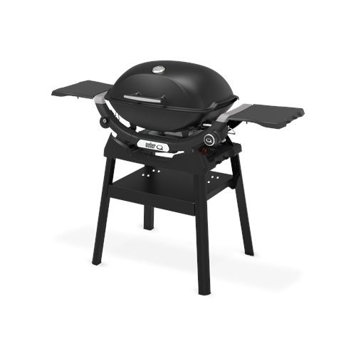 Q 2200N Gas Barbecue with Side Tables and Compact Stand