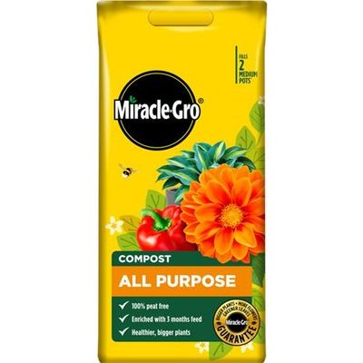Miracle-Gro® All Purpose Peat Free Compost - 10 litres