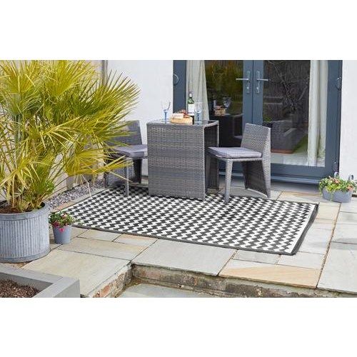 Alfresco Mats - Atlantis - Onyx - 150 x 210cm