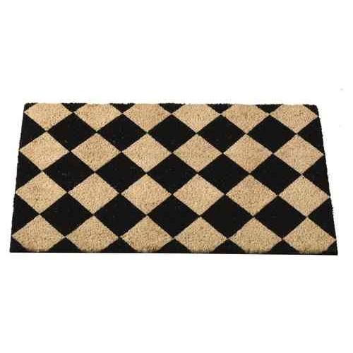 Black &amp; White Decoir Mat 45x75cm