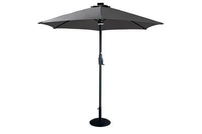 2.5m Elite Round Parasol - Xerix Dark Grey