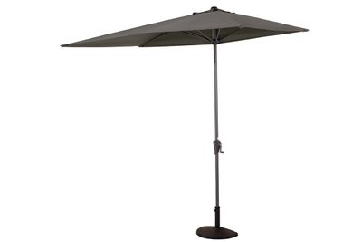 2.3m Catalan Balcony Parasol Dark Grey