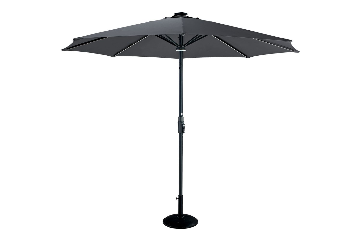 3m Elite Round Parasol - Xerix Dark Grey