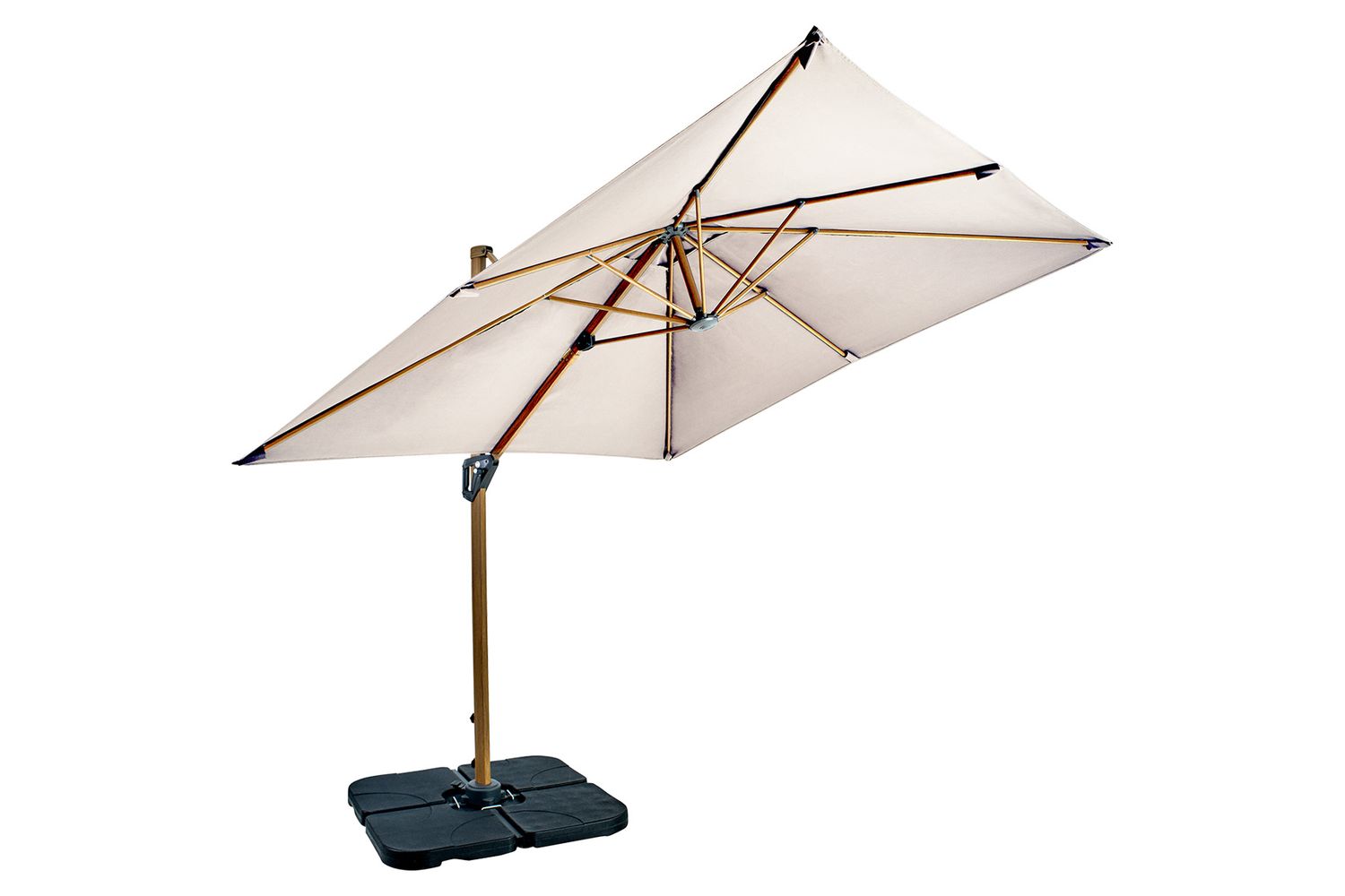 2.5m Aegean Square Cantilever Parasol Dove
