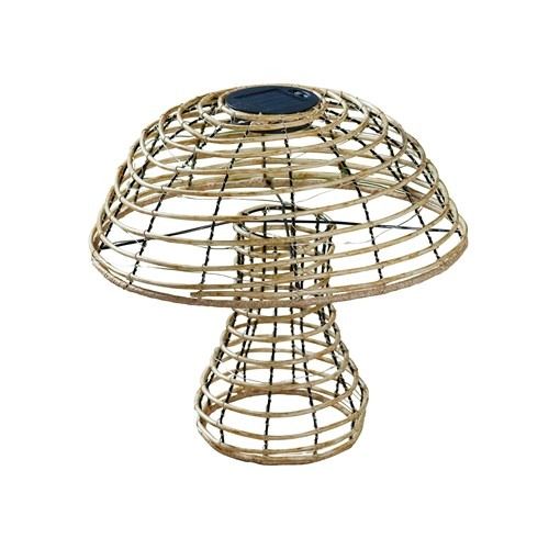 GlowCap Rattan Mushroom Large