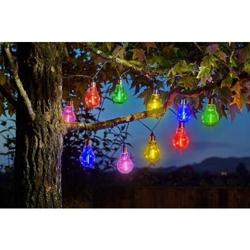 Eureka! Neon-esque Solar Lightbulbs - Set of 10