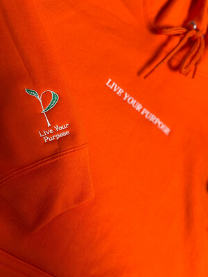 OG Embroidered LYP Hoodie (Orange)