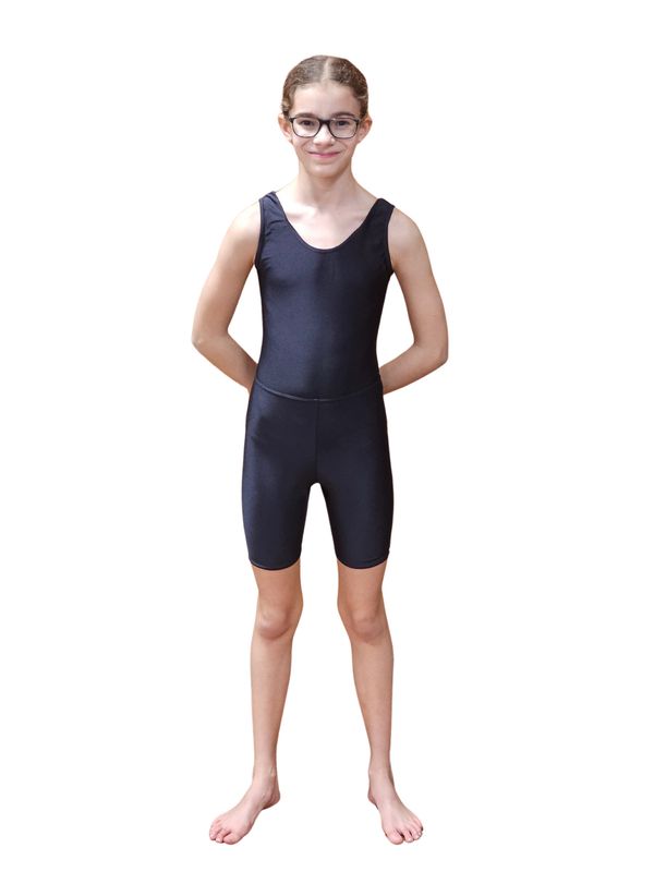 Girls Exam Leotard & Shorts Set
