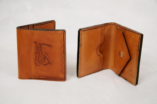 Cartera de caballero en piel de ternera