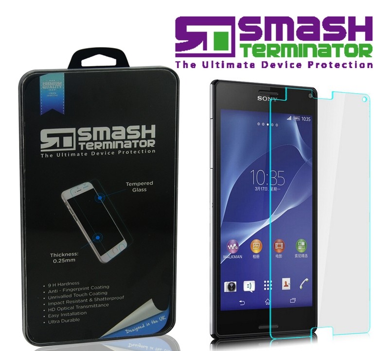 Smash Terminator Sony Xperia Z3 Tempered Glass Screen Protector