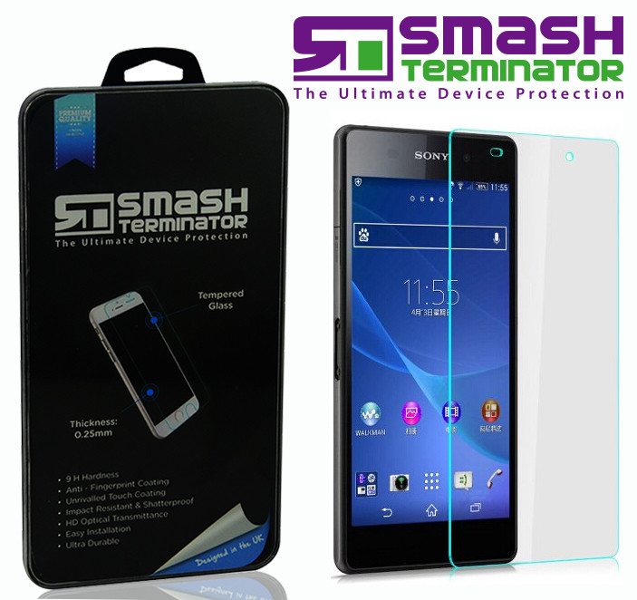 Smash Terminator Sony Xperia Z2 Tempered Glass Screen Protector