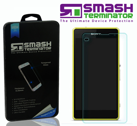 Smash Terminator Sony Xperia Z1 Compact Tempered Glass Screen Protector