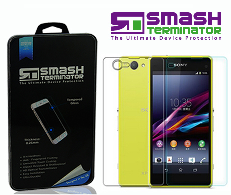 Smash Terminator Sony Xperia Z1 Tempered Glass Screen Protector