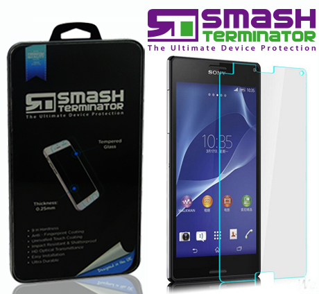 Smash Terminator Sony Xperia Z3 Compact Tempered Glass Screen Protector